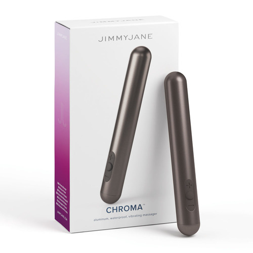 JimmyJane Chroma - Space Grey Grey 14 cm USB Rechargeable Bullet