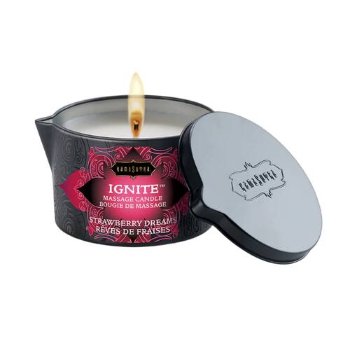 Ignite Massage Candle Strawberry Dreams 170g