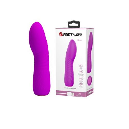 Mini Silicone Vibrator "Abner" Purple