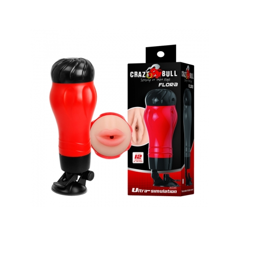 Stroker Mouth "Flora" Red and Black