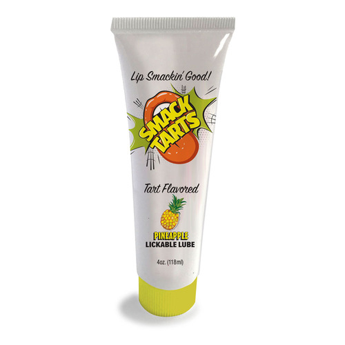 Smack Tarts - Sour Pineapple Sour Pineapple Flavoured Lubricant - 120 ml Tube