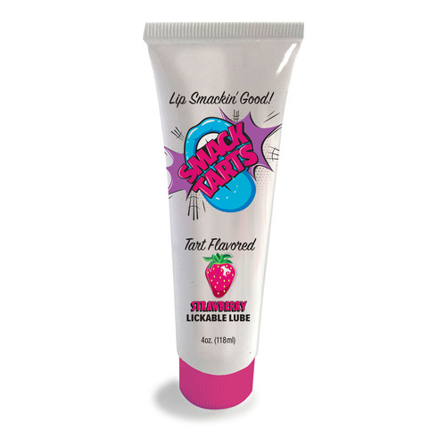 Smack Tarts - Sour Strawberry Sour Strawberry Flavoured Lubricant - 120 ml Tube