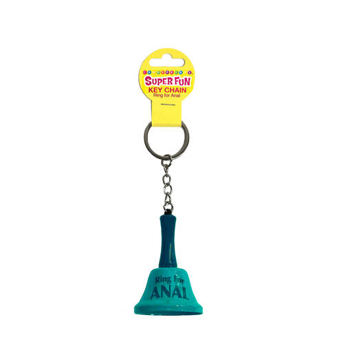 Super Fun Key Chain - Ring For Anal Novelty Bell Keychain