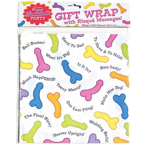 Penis Gift Wrap Paper