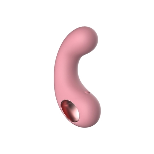 Cv77: CURVED VIBRATOR - LIGHT PINK