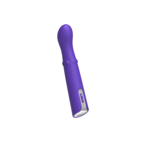 Gb63: G Spot Vibrator With Moving Beads - Purple