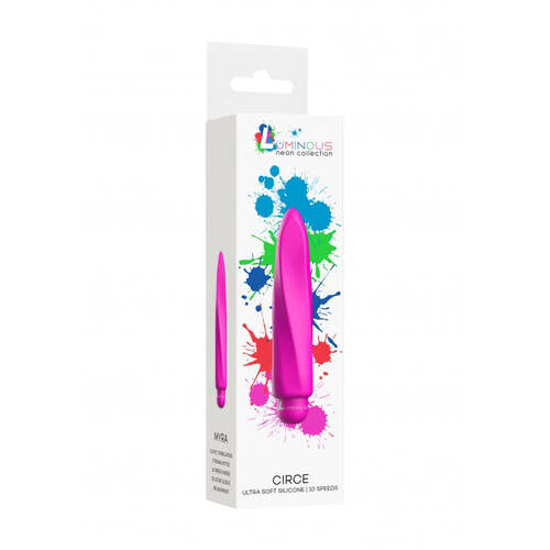 Myra - ABS Bullet With Silicone Sleeve - 10-Speeds - Fuchsia