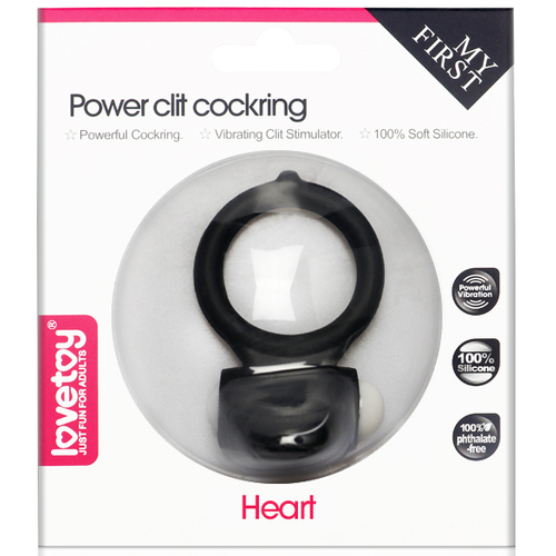 Power Clit Vibrating Cock Ring