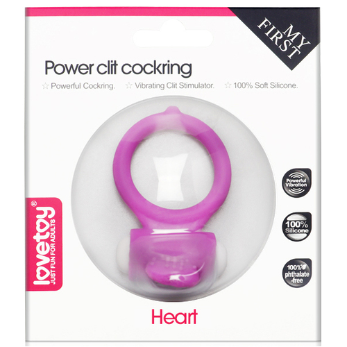 Power Clit Vibrating Cock Ring