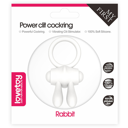 Power Clit Cockring Rabbit