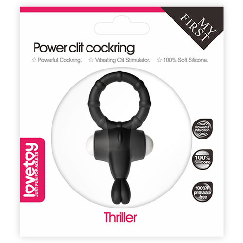 Power Clit Vibrating Cock Ring