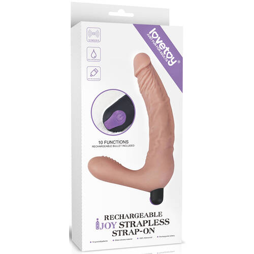 Vibrating Strapless Strap on