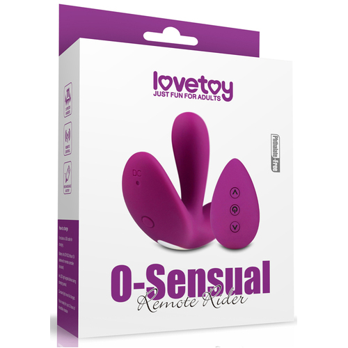 O Sensual Rider Vibrator w Remote