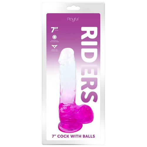 7" Riders Cock + Balls