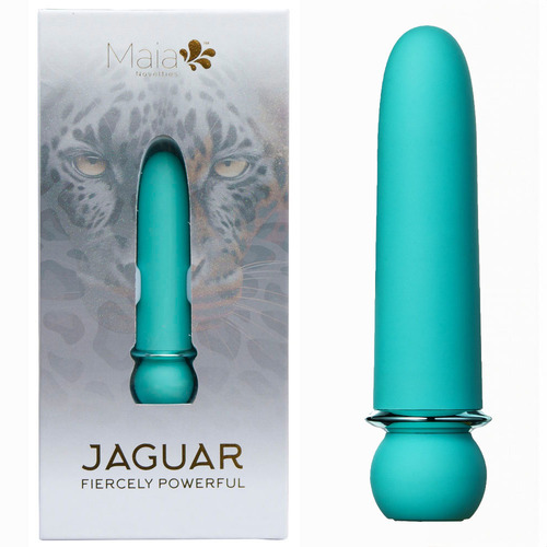 Maia JAGUAR - Blue Blue 10.1 cm USB Rechargeable Bullet