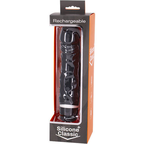 6.5" Silicone Classic Vibrating Cock