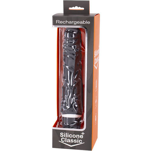 6.5" Silicone Classic Vibrating Cock