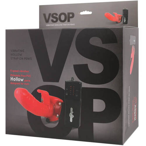 6" VSOP Vibrating Strap-On Set