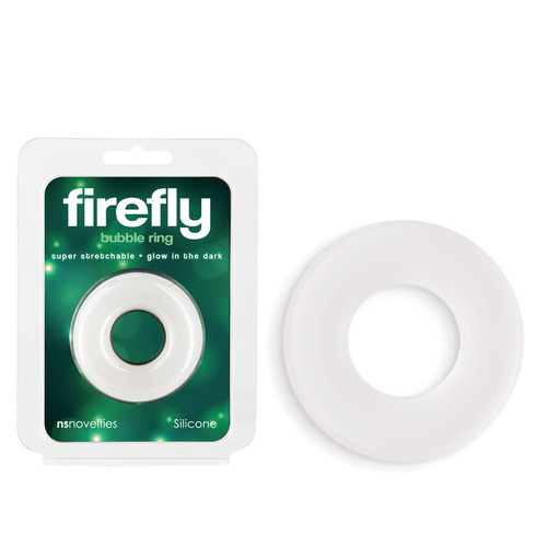 Firefly - Bubble Ring - Medium Glow in Dark Medium Cock Ring