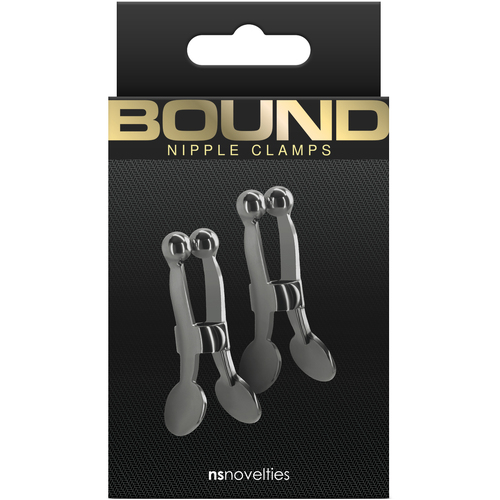 Bound Nipple Clamps C1 Gunmetal