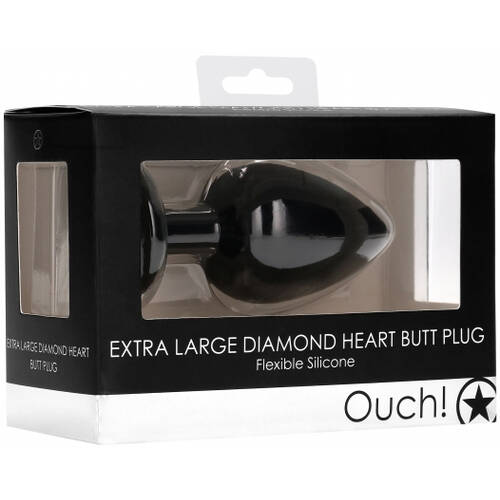 Extra Large Heart Butt Plug