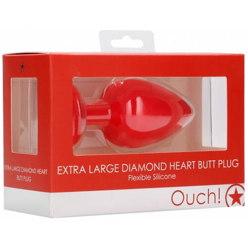 Extra Large Heart Butt Plug