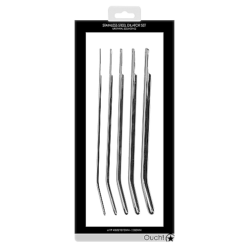 Metal Urethral Sounding Set x5