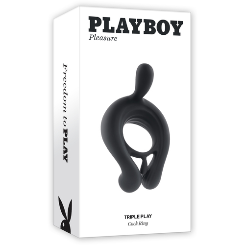 Triple Play Vibrating Cock Ring