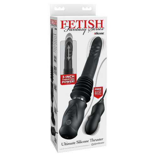 Fetish Fantasy Series Ultimate Silicone Thruster Black