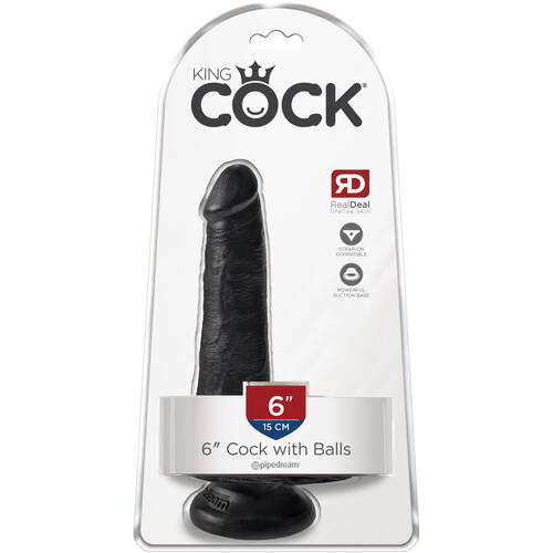 6" Cock + Balls