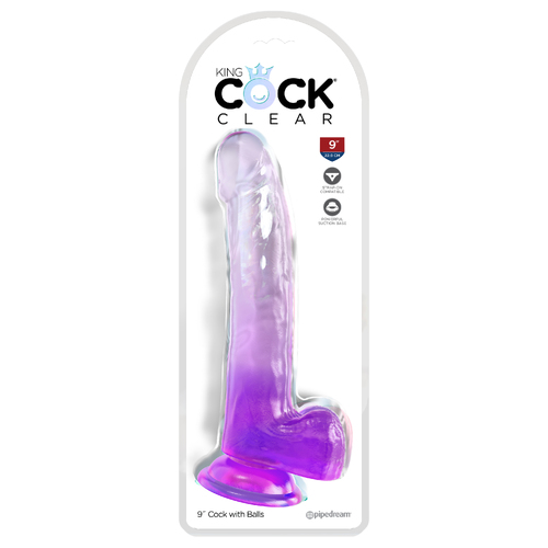 9" Cock + Balls