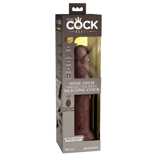 9" Vibrating Dual Density Cock