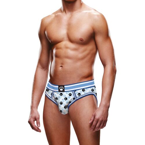 Prowler Blue Paw Open Back Brief S