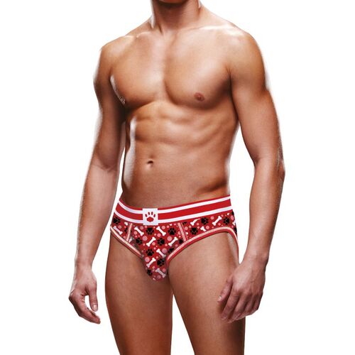 Prowler Red Paw Open Back Brief S