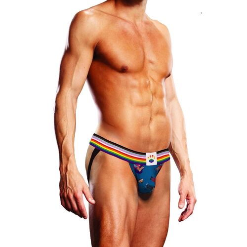 Prowler Pixel Art Gay Pride Collection Jock Strap M