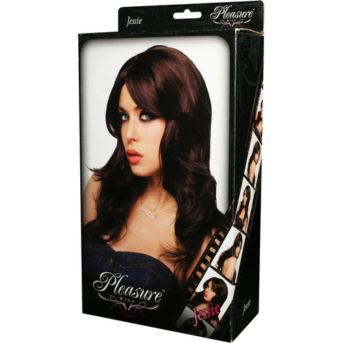 PLEASURE WIGS Jessie - Brown Brunette Wig