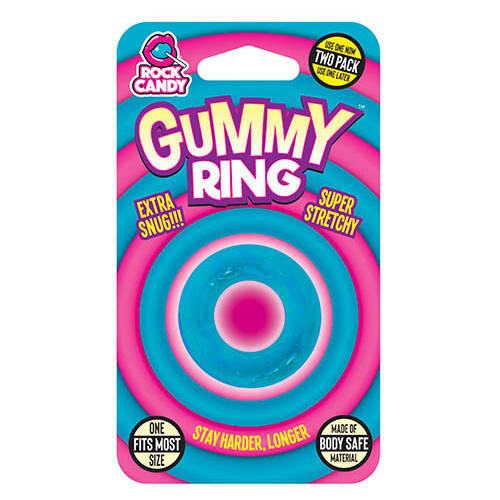 Gummy Blue Cock Ring