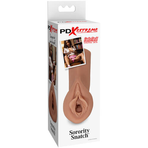 Pipedream Extreme Toyz Sorority Snatch - Brown Brown Vagina Stroker