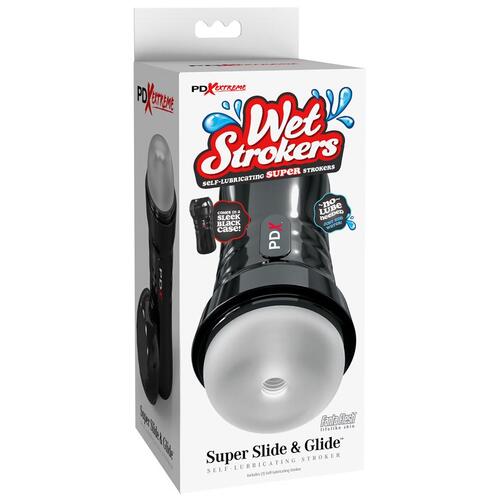 Super Slide & Glide Wet Textured Stroker