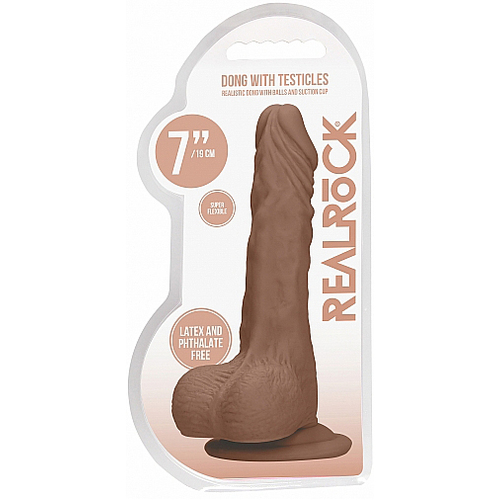 7" Realistic Cock + Balls