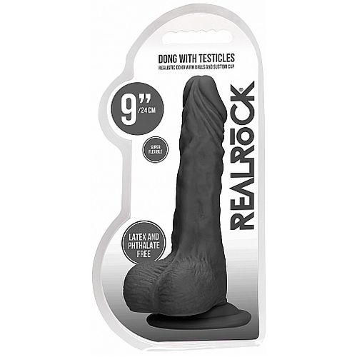 9" Realistic Cock + Balls