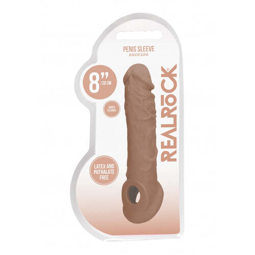 Penis Sleeve 8" - Tan