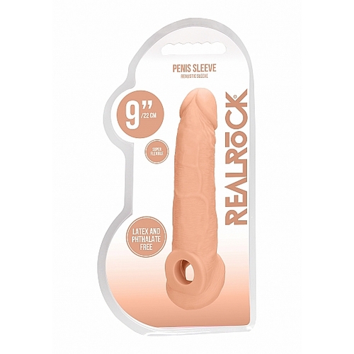 9" Realistic Penis Sleeve