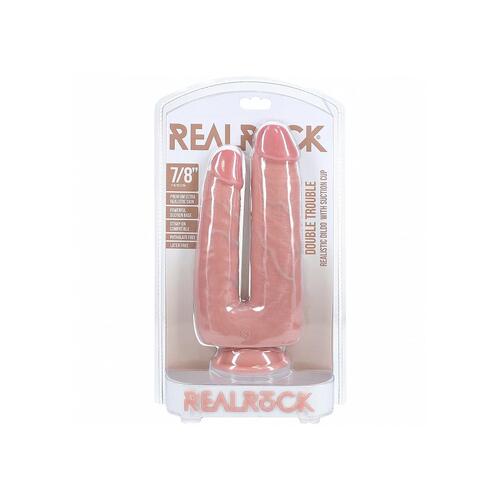 RealRock- Double Trouble 7"/8" Inches