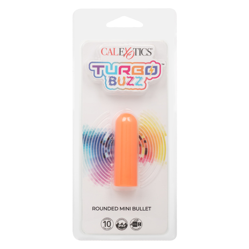 Turbo Buzz Rounded Mini Bullet - Orange