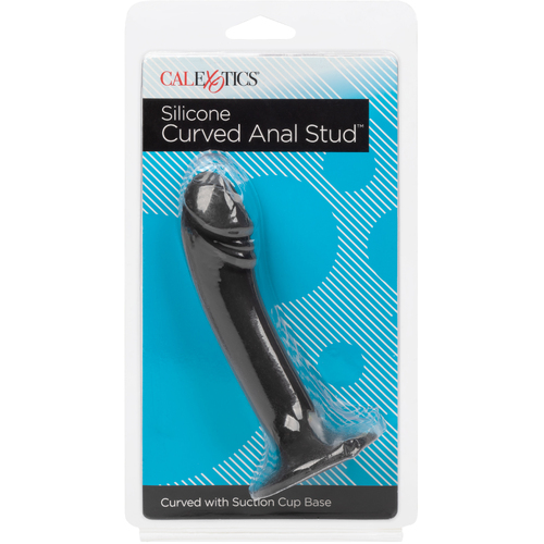 Silicone Curved Anal Stud 5.5"