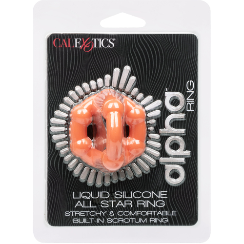 Silicone All Star Cock & Ball Ring