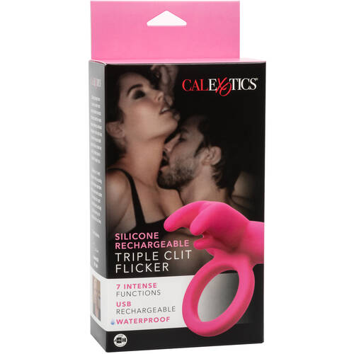 Clit Flicker Vibrating Cock Ring