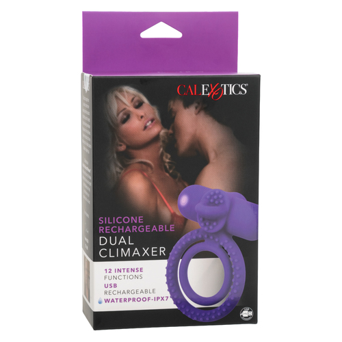 Silicone Rechargeable Dual Climaxer