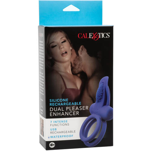 Dual Pleaser Vibrating Cock Ring